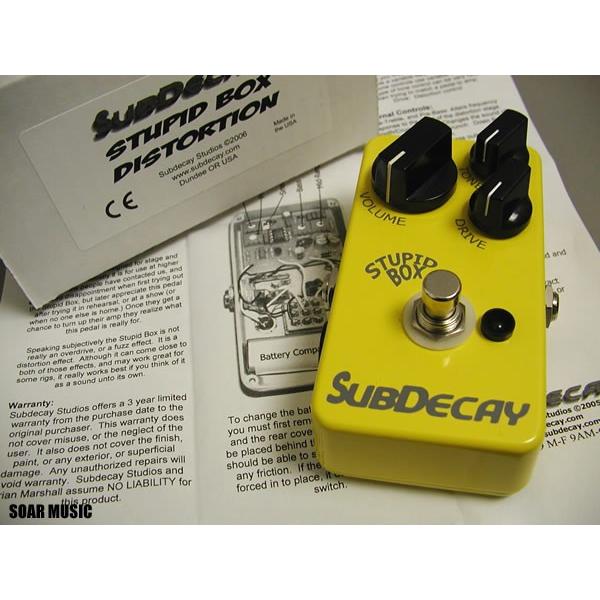 Stupid Box 2.0（SUBDECAY）ディストーション / エフェクター