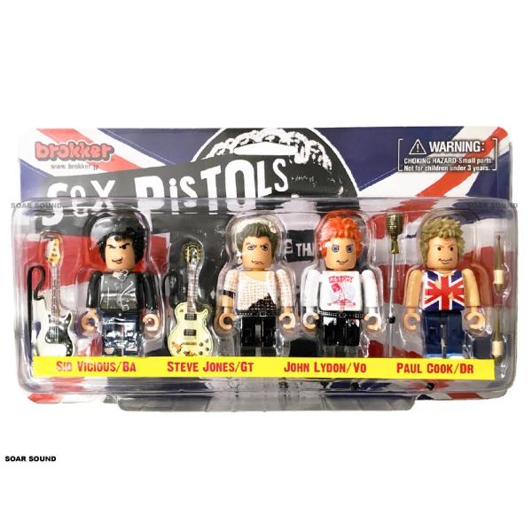 Sex Pistols brokker セックス・ピストルズ　フィギュア brokker Sex Pistols ブロッカー セックス ピストルズ フィギュア