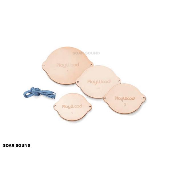 Play Wood �v���C�E�b�h �e�B���p�j�[ �~���[�g �e�B���p�j�[�p �~���[�g �e�B���p�j Timpani Mute �e�B���p�j�[�~���[�g 4�V�[�g���� PLAYWOOD ���i�摜