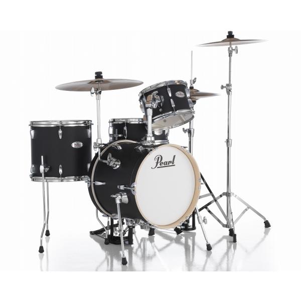 Pearl パール MIDTOWN シリーズ 4点セット ドラムセット MT564/C-D 752 Matte Asphalt Black ブラック