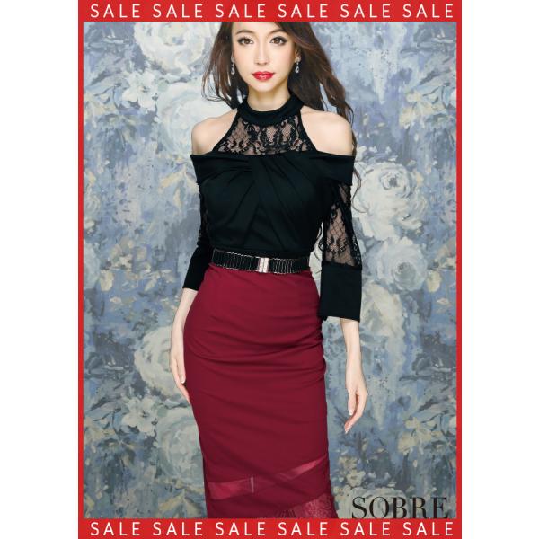 キャバドレス キャバ ドレス 大きいサイズ キャバクラ ミニドレス ソブレ キャバ嬢 イリュージョンネックワンピース 海外