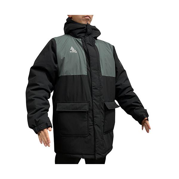 JOGARBOLA スウェーデン柄 中綿 ハーフコート BLK SIZE L JOGARBOLA ロゴ 中綿 ハーフコートジャケット-BLK - [公式]JOGARBOLA