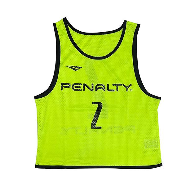 PENALTY(ペナルティ) ビブスＪＲ番号入１０枚セット Fイエロー soccershop-players_pe2641-65