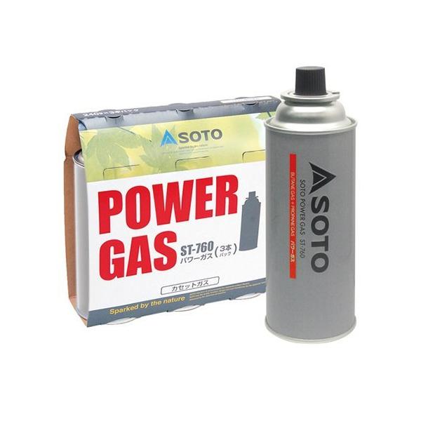 (ソト)SOTO soto-027 カセットガス/SOTOパワーガス ３本パック ST-7601