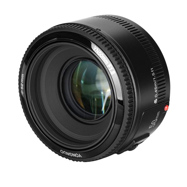 YONGNUO Canon YN50mm F1.8 単焦点レンズ キャノン EFマウント フル 