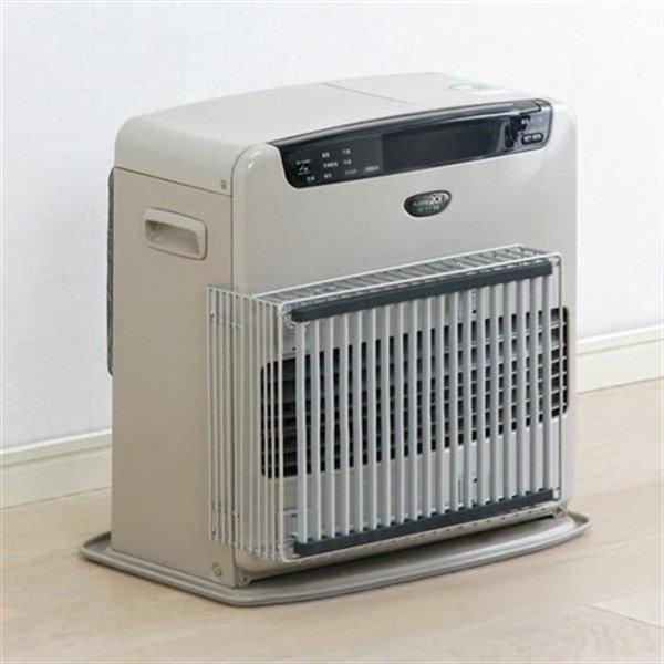 DAINICHI FM-196F ガスファンヒーター 円筒形 安全ガード付き IRIS OHYAMA（アイリスオーヤマ） ファンヒーターガード マグネット式