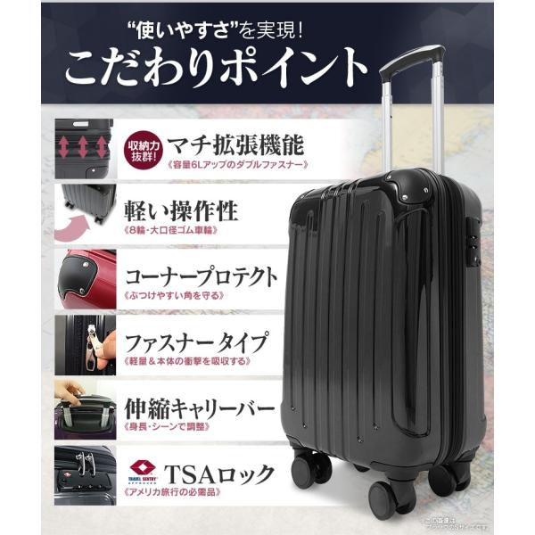 スーツケース 機内持ち込み 軽量 Sサイズ おしゃれ シンプル Kd Sck キャリーバッグ キャリーケース 旅行 カバン 40l Tsaロック Buyee Buyee Japanese Proxy Service Buy From Japan Bot Online