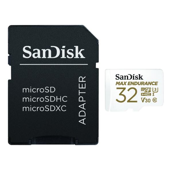 【LYP特価】 SanDisk MAX ENDURANCE microSDHC UHS-I カード 高耐久 32GB SDSQQVR-032G-JN3ID サンディスク