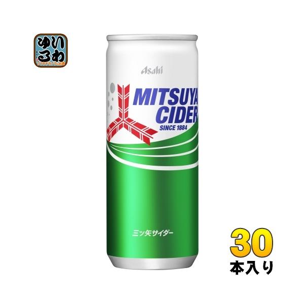 アサヒ（asahi） 三ツ矢サイダー 250ml 缶 30本入 炭酸飲料 : いわゆる
