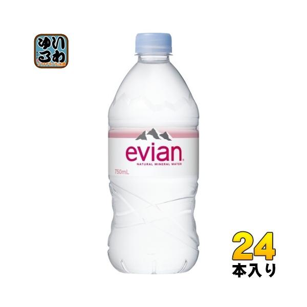 エビアン 750ml ペットボトル 24本 12本入 2 まとめ買い いわゆるソフトドリンクのお店 通販 Paypayモール