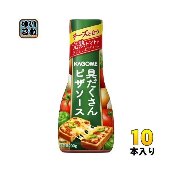 カゴメ 具だくさんピザソース 200g 10本入