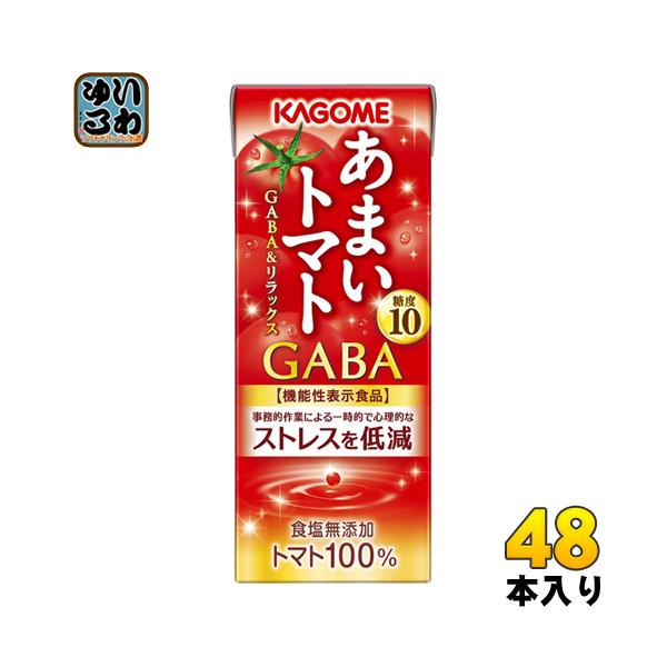 kXgA|Cg+4%Il JS ܂g}g GABA&amp;bNX 195ml pbN 48{ (24{×2 ܂Ƃߔ) ؃W[X g}gW[X @\\Hi