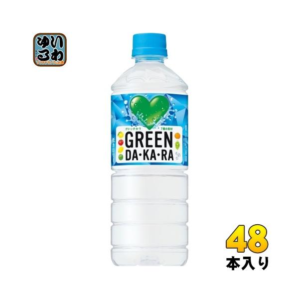 GREEN DA・KA・RA サントリー グリーンダカラ VD用 600ml ペットボトル