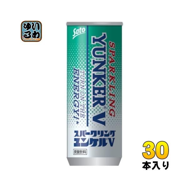 佐藤製薬 ユンケル スパークリング ユンケルV 250ml 缶 30本入