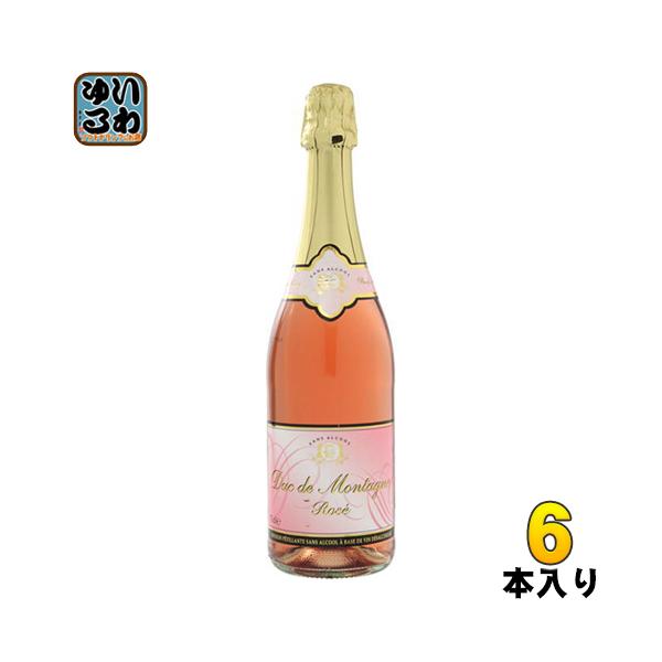 ネオブュル デュク・ドゥ・モンターニュ ロゼ 750ml 瓶 6本入 スタッセン スパークリングワイン ノンアルコール