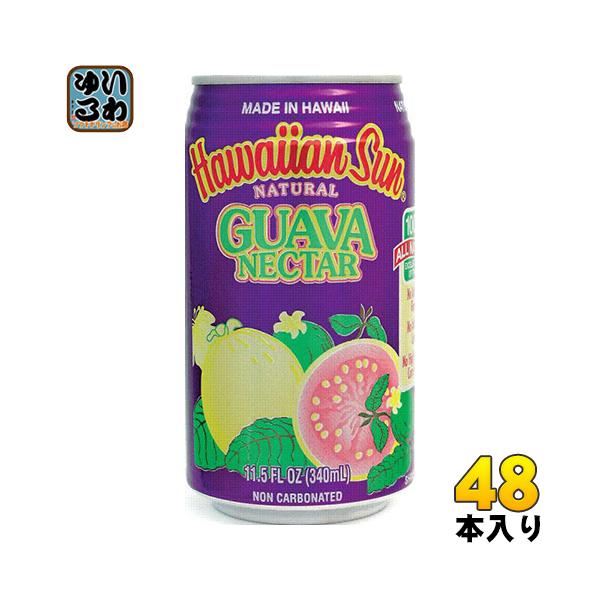 ハワイアンサン グァバネクター 340ml×24本