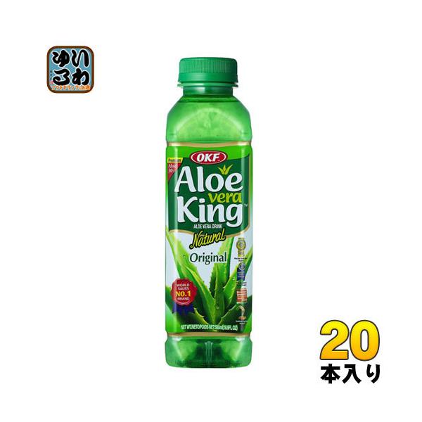 OKF アロエベラキング 500ml ペットボトル 20本入 Aloe vera OKF アロエベラキング 500ml ペットボトル 20本入 Aloe vera