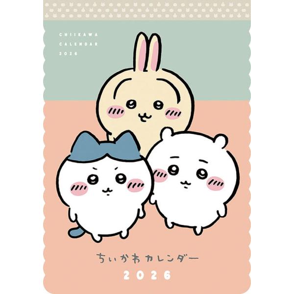[Release date: October 25, 2025]■タイトル／ちいかわ ダイカット■品番／CL26-070■JAN／4968855260474■サイズ・仕様／36×26cm・13枚 / ヒラ