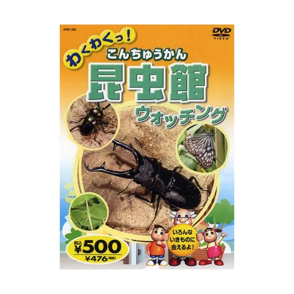【おまけCL付】新品 わくわくっ！昆虫館（こんちゅうかん）ウォッチング （DVD） KID-1404（45N）