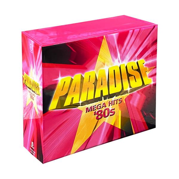 新品 (カバー・ケース無料) PARADISE MEGA HITS 80’s 80年代 洋楽ベストヒッツ 改訂版 5枚組 全90曲 (CD) DYCS-1238