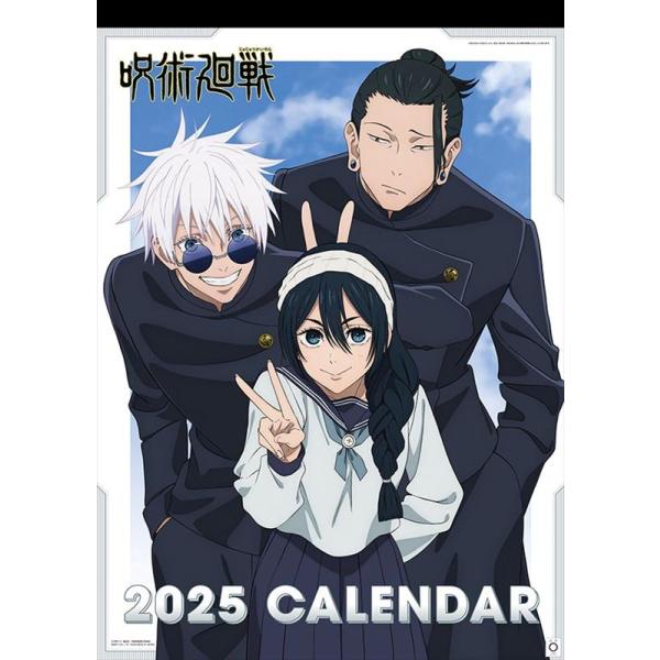 アニメ カレンダー まとめ シュリンク付き アニメグッズ まとめ売り Anime 残りわずか!!】TVアニメ 「呪術廻戦」 2025年 壁掛け