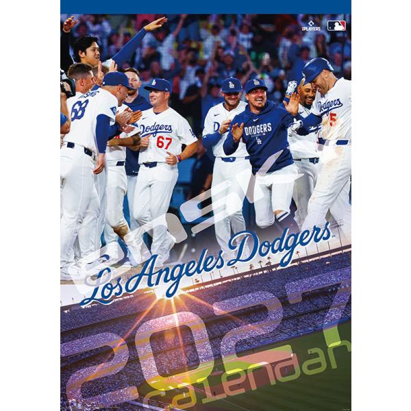 2026/10/24発売予定! ドジャース 2027年 壁掛けカレンダー 令和9年 27CL-555