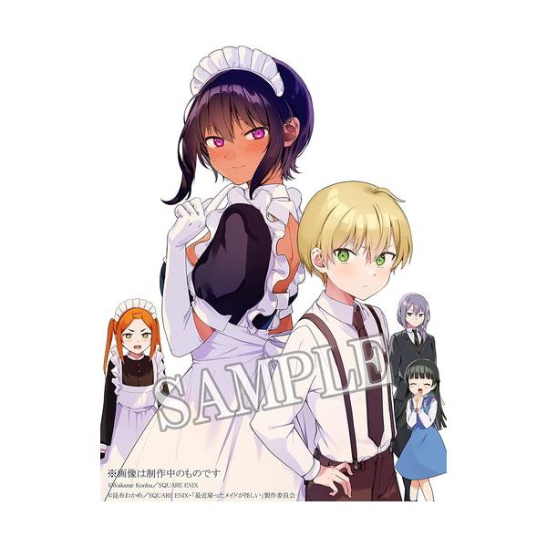 【おまけCL付】新品 アニメ「最近雇ったメイドが怪しい」 Blu-ray BOX / 早見沙織, 高橋李依 (3BD) ABCX4-TC