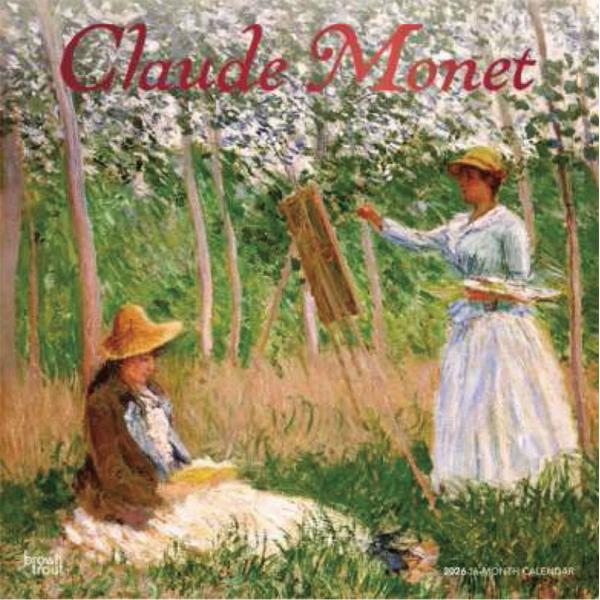 モネ（輸入版） 2026年 壁掛けカレンダー CL-532 CL26-532 : そふと屋