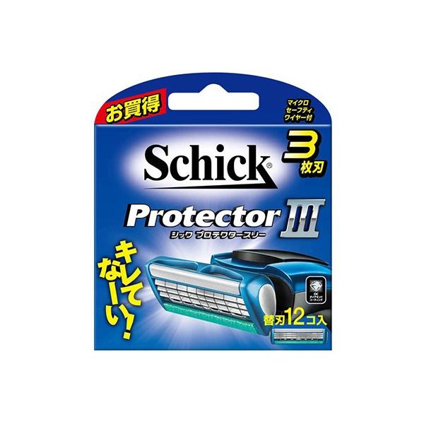 シック プロテクタースリー 替刃 (12コ入)の通販・価格比較 シック(Schick) プロテクタースリー 替刃 12コ入
