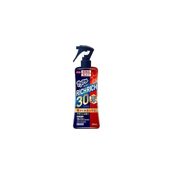 「アース製薬」 医薬品 サラテクトミスト リッチリッチ30 200mL 「第2類医薬品」