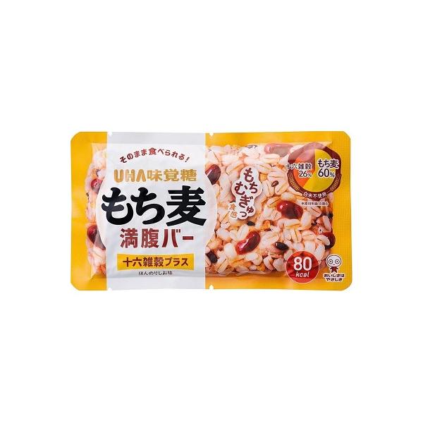 UHA味覚糖 もち麦満腹バー 十六雑穀プラス 55g UHA味覚糖【RH】 : そう