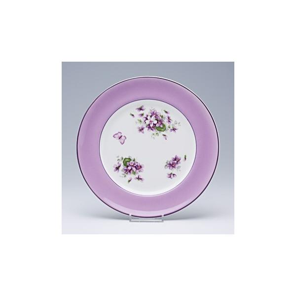 Aynsley エインズレイ イングリッシュバイオレット プレート21cm