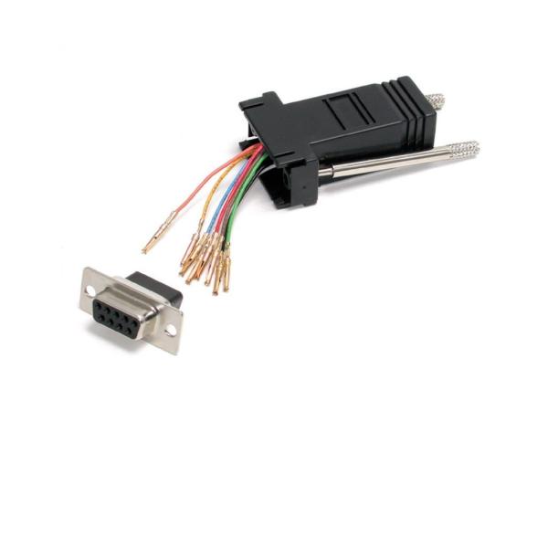 GC98FF StarTech DB9 - RJ45ϊA_v^ DB-9 / D-Sub 9s X - RJ-45 X D-Sub 9sRJ45ɕϊ