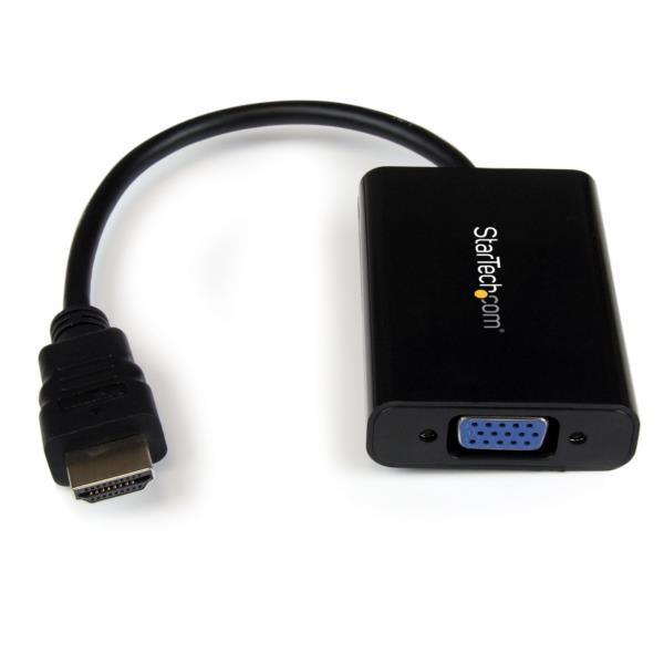 HD2VGAA2 StarTech HDMI|VGAϊA_v^/Ro[^iI[fBIΉj HDMI IX|AiORGB (D-Sub15s) X ϊRlN^ 1920x1200