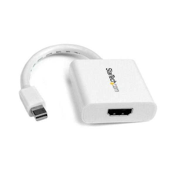 MDP2HDW StarTech Mini DisplayPort|HDMIϊA_v^(zCg) ~jfBXvC|[g/ mini DP(IX)|HDMI(X)Ro[^ Thunderbolt݊