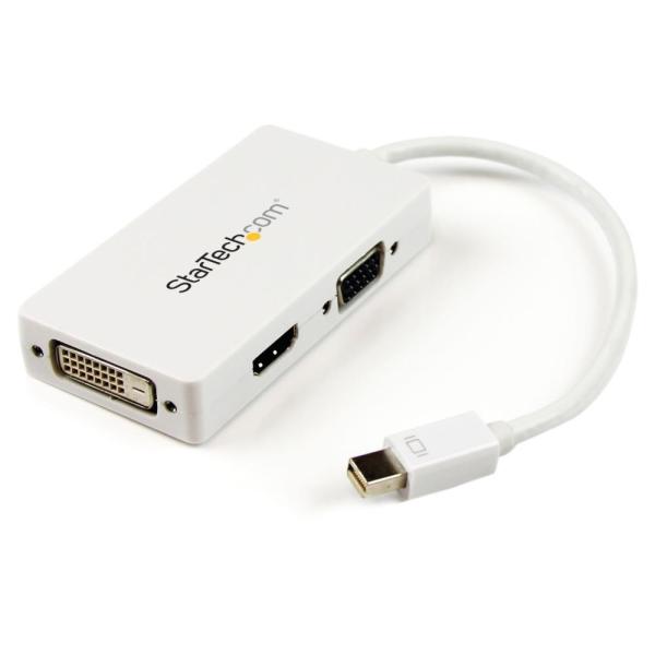 MDP2VGDVHDW StarTech Mini DisplayPortڑgxA/VA_v^ X[C(3in1) Mini DP - VGA/ DVI/ HDMIϊA_v^ 1920x1200/ 1080p zCg