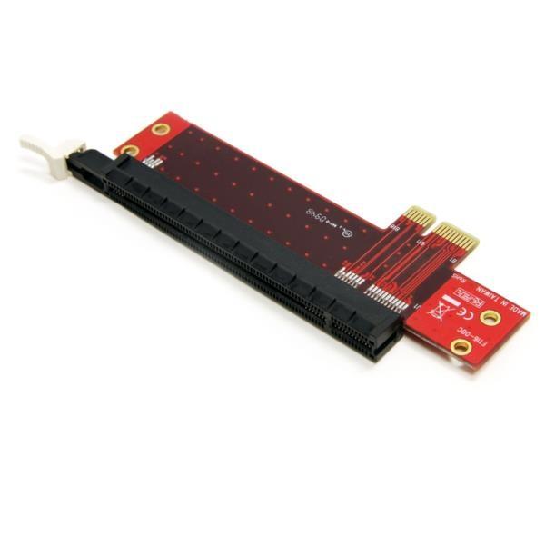 PEX1TO162 StarTech PCI Express x1|x16ϊJ[h [vt@CpXbggA_v^(PCIe x1x16)