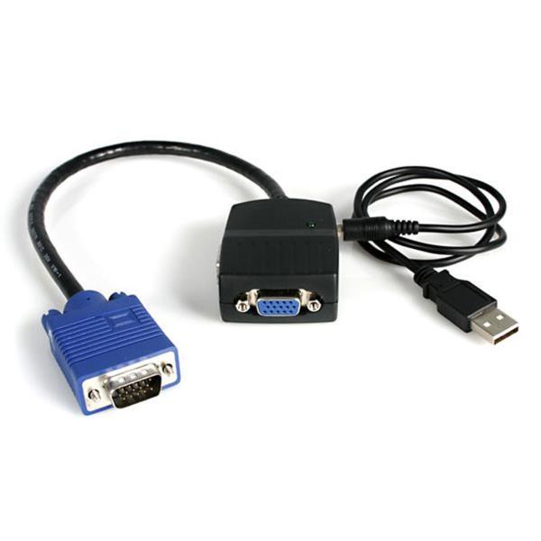 ST122LE StarTech 2|[gVGAfBXvCz 2x VGA/AiORGB Xvb^/Splitter USBoXp[