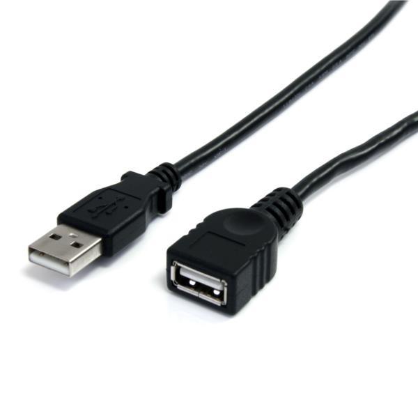 USBEXTAA10BK StarTech 3m ubNUSB2.0P[u USB A IX|USB A X