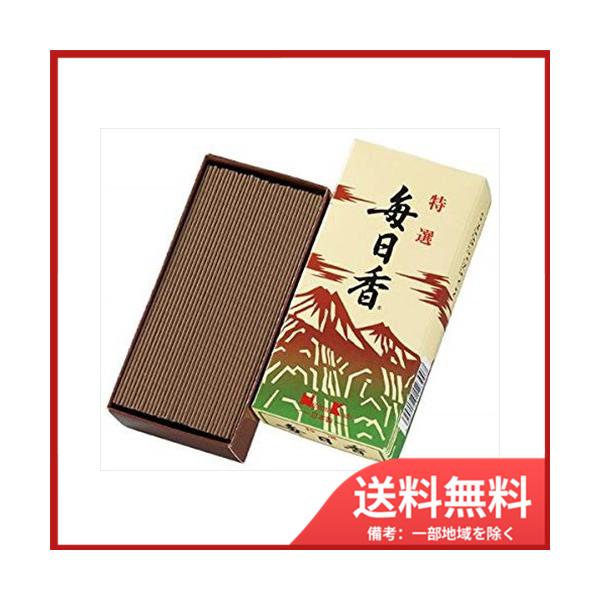 日本香堂 特選毎日香バラ172G　送料無料