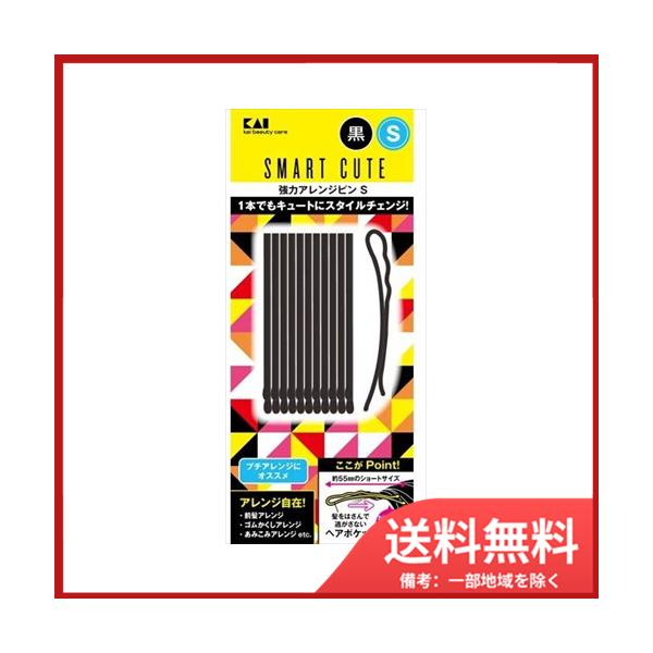 72%OFF!】 貝印 KQ3119 強力アレンジピン L 黒 貝印 HA3007 H G オニピン ヘアアレンジ