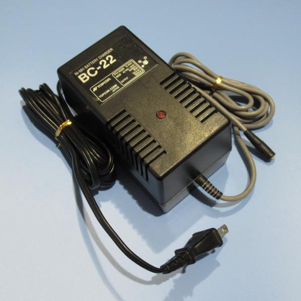 トプコンBC-22充電器 電子野帳FC−7（BT-27Q）対応 : 測器
