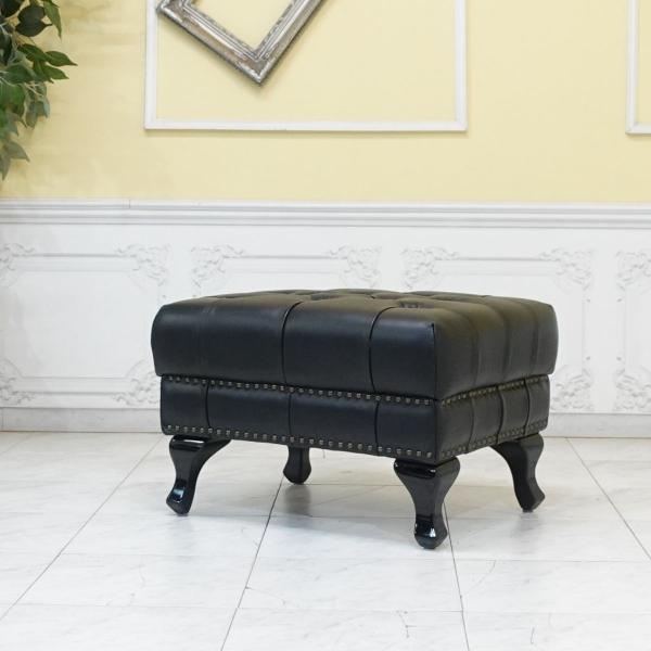 スツール チェスターフィールドソファ オットマン 英国 イギリス