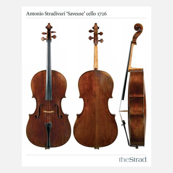 Antonio Stradivari ‘Saveuse’ cello 1726 (チェロ ポスター)