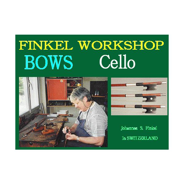 美品●Finkel Lefin CelloBow●チェロ用弓 レファン スイス製 FINKEL Lefin チェロ弓 | フィンケル レファン