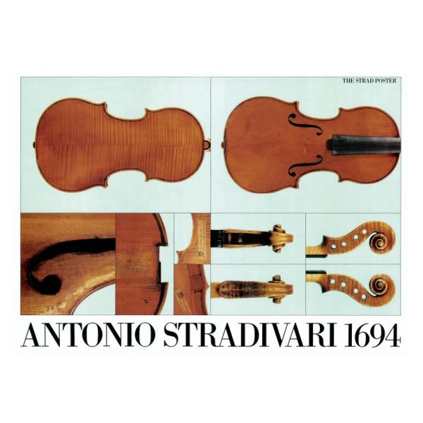 Muir-Mackenzie ANTONIO STRADIVARI violin 1694 (バイオリン ポスター)