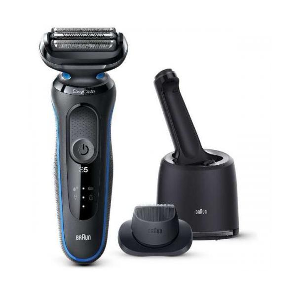 Braun Series 5 シェーバー　51-B7200cc 洗浄システム付き ブラウン BRAUN 電気シェーバー シリーズ5 洗浄機付きモデル(ブルー 脱毛・除毛