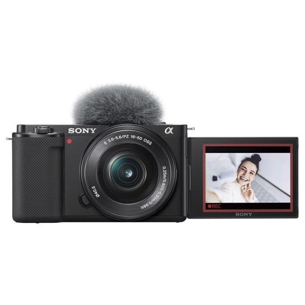 他サイト： ソニー SONY VLOGCAM ZV-E10L パワーズームレンズキット ミラーレス一眼カメラ [ブラック]【ラッピング対応可】 R-LOGIの商品画像