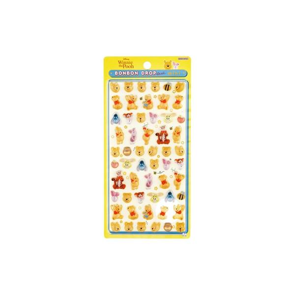 サンスター文具 ボンボンドロップシールミニ クマノプーサン [S8814988