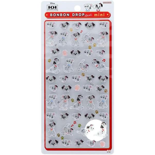サンスター文具 ボンボンドロップシールミニ 101匹わんちゃん